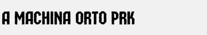 A_Machina Orto Prk
