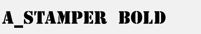 A_Stamper Bold