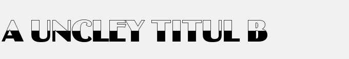 A_Uncley Titul B&W Bold