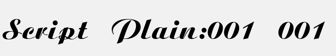Script Plain:001.001