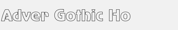 Adver Gothic Ho