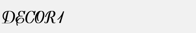 Decor Bold