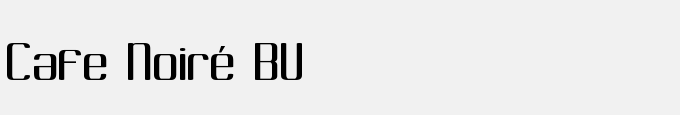 Cafe Noir&eacute; BV