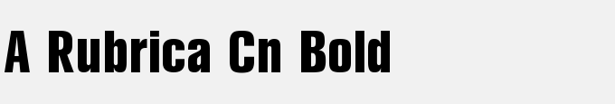 A_Rubrica Cn Bold