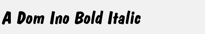 A_Dom Ino Bold Italic