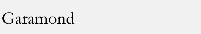 Garamond