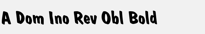 A_Dom Ino Rev Obl Bold