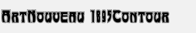 Art-Nouveau 1895-Contour