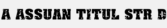A_Assuan Titul Str Dst Bold