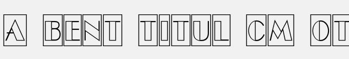 A_Bent Titul Cm Otl Nr