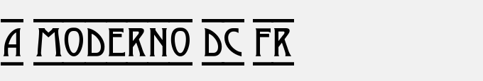 A_Moderno Dc Fr
