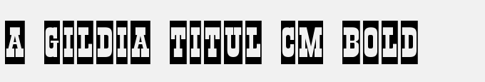 A_Gildia Titul Cm Bold