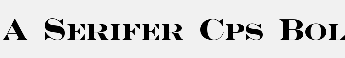 A_Serifer Cps Bold