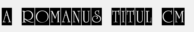 A_Romanus Titul Cm