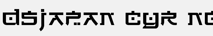DSJapan Cyr Normal