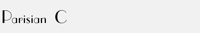 Parisian C