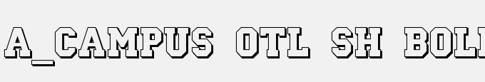 A_Campus Otl Sh Bold
