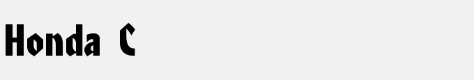 Honda C