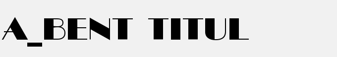 A_Bent Titul
