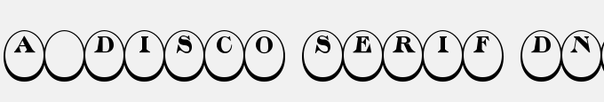 A_Disco Serif Dn3DNr
