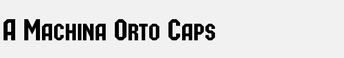 A_Machina Orto Caps