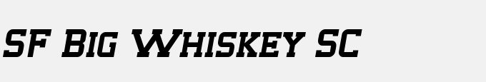 SF Big Whiskey SC