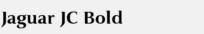 Jaguar JC Bold