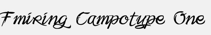 Fmiring Campotype One