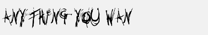 Anythingyouwant