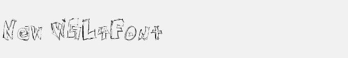 New WGL4Font
