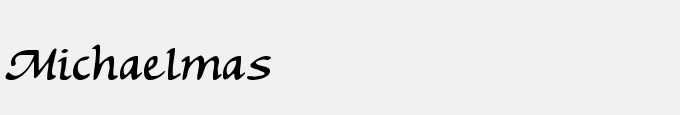 Michaelmas