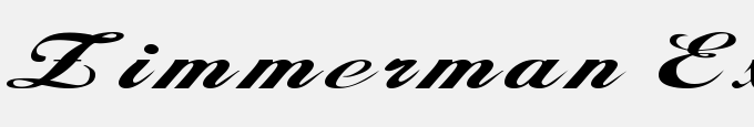 Zimmerman Extended