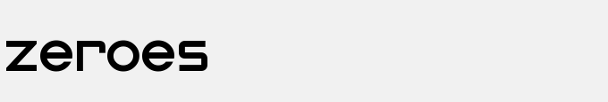 Zeroes