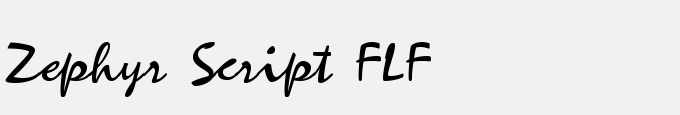 Zephyr Script FLF