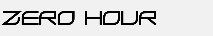 Zero Hour