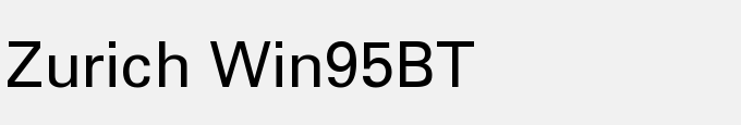 Zurich Win95BT