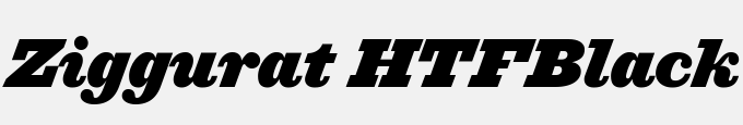 Ziggurat-HTF-Black-Italic