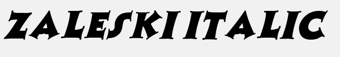 Zaleski Italic