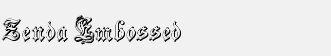 Zenda Embossed