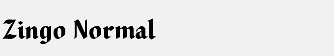 Zingo Normal