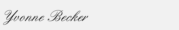 Yvonne Becker