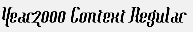 Year2000 Context Regular
