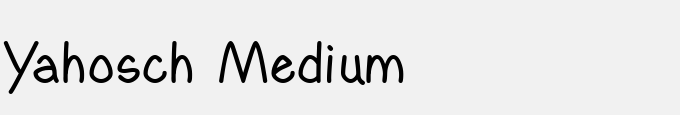 Yahosch Medium