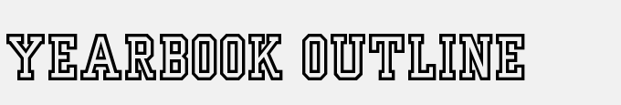 Yearbook Outline