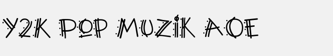 Y2K Pop Muzik AOE