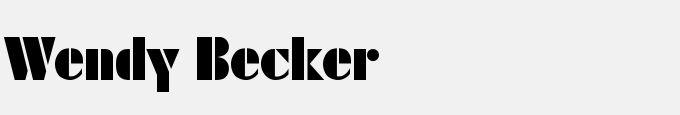 Wendy Becker