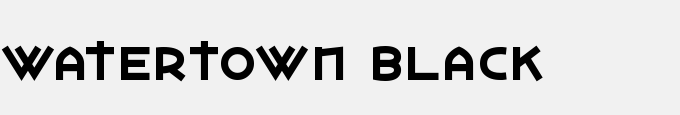Watertown Black