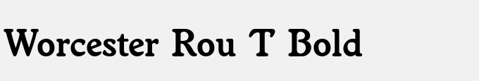 Worcester Rou T Bold