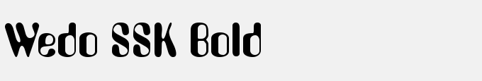 Wedo SSK Bold