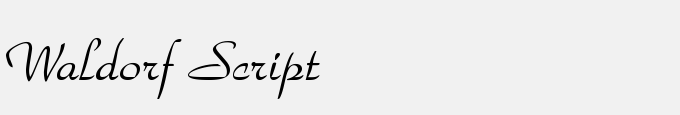 Waldorf Script